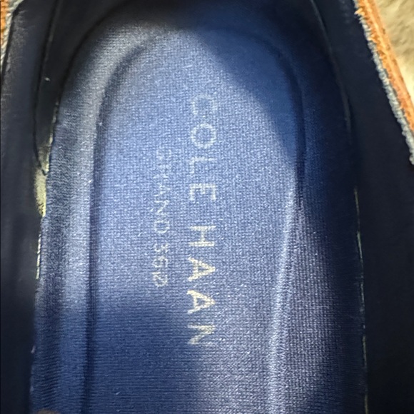 Cole Haan Grand 360 Osborn British Tan Leather Oxfords 10.5